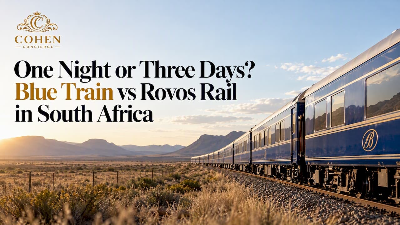 One Night or Three Days? Blue Train vs Rovos Rail in South Africa