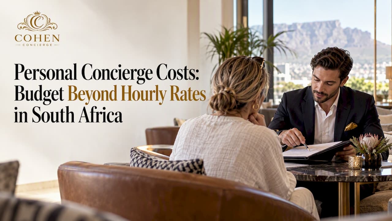 Personal Concierge Costs: Budget Beyond Hourly Rates in South Africa